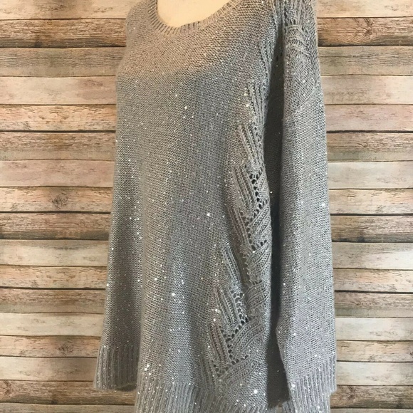NWT Not Your Daughters Jeans NYDJ Sequin Sweater - Picture 4 of 7